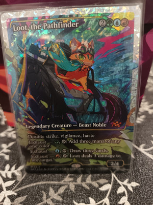  Mtg Foil Showcase Loot The Pathfinder ENG
