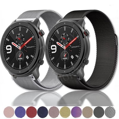 Für Huami Amazfit GTS 3 2 2e 4 Mini GTR 2 3 4 Pro Bip Milanese Edelstahl Armband