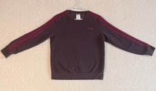 Adidas Crew Neck Sweatshirt Youth M 12/14. Purple With The Adidas 3 Stripes
