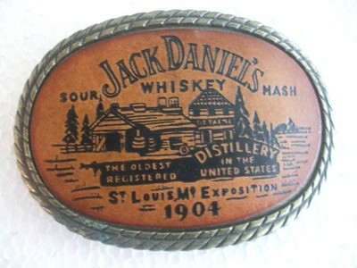 JACK DANIEL'S WHISKEY BELT BUCKLE