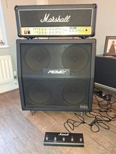 Marshall JCM 2000 TSL 100w Head and Peavey 5150 4x12 Cabinet with footswitch