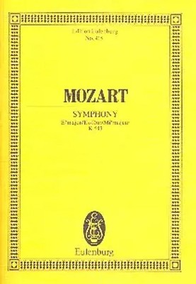 Symphony No.39 In E Flat KV.543 | KV 543. Orchester | Wolfgang Amadeus Mozart