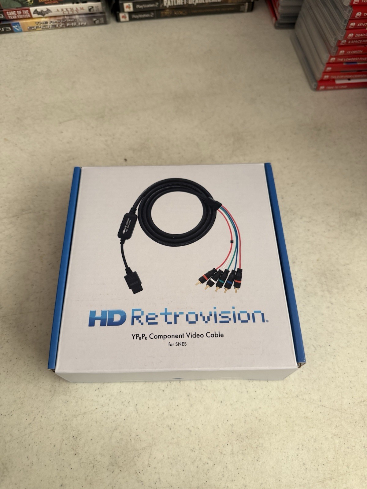 HD RETROVISION SNES YPbPr Component Cable