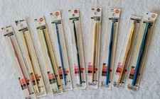 NOS Metal Set of 9 Boye Crochet Hooks B, D, E, F, G, H, I, K, and N
