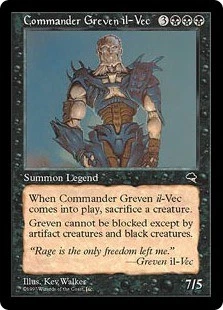 Magic MTG - Commander Greven il-Vec - Tempête - EXC - EN - Photo 1/1