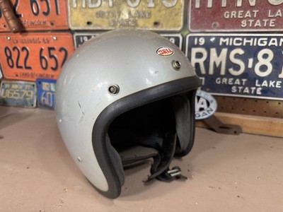 セキュリティ・セーフティ BELL SUPER MAGNUM Vintage Bell SUPER MAGNUM 1970 Helmet Size 7 1/4 (S/M) Silver | eBay