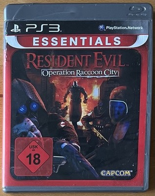 Resident Evil Operation Raccoon City PlayStation 3 PS3 FSK18 OVP ohne Anleitung