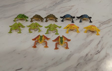 12 Pcs Plastic Frogs Party Decorations Small Toys Mini