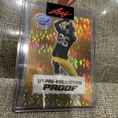 2024 Pro Set Platinum 1/1 Pre-Production Proof Gold Pulsar No Player Name  0403