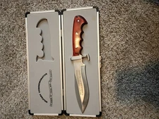 Military Commemorative Knife MAXAM In Original Case Never Used