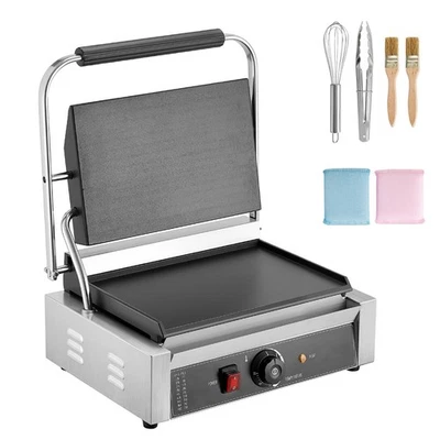 Uimoso Grill Panini et Appareil à Sandwich avec Plaque de Cuisson 34,2x23,5 cm - Photo 1/4