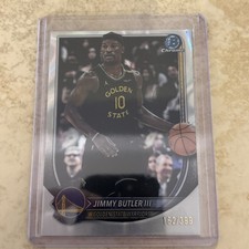 2025-26 Bowman Basketball Jimmy Butler III Lava Refractor #/399 BCV-116 Warriors