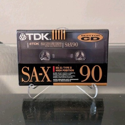 TDK SA-X 90 High Position IEC II/Type II Recordable Audio Cassette Tape