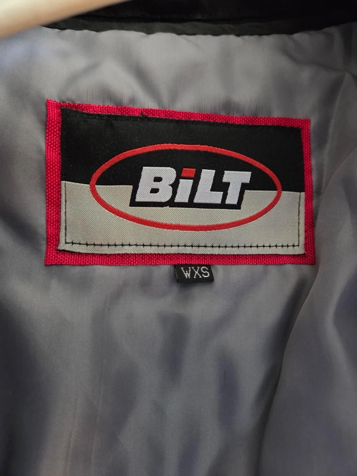 BILT Techno Protective CE Armor 女式摩托车网眼夹克 - 灰色/黑色 XS — 第 4/4 张图片