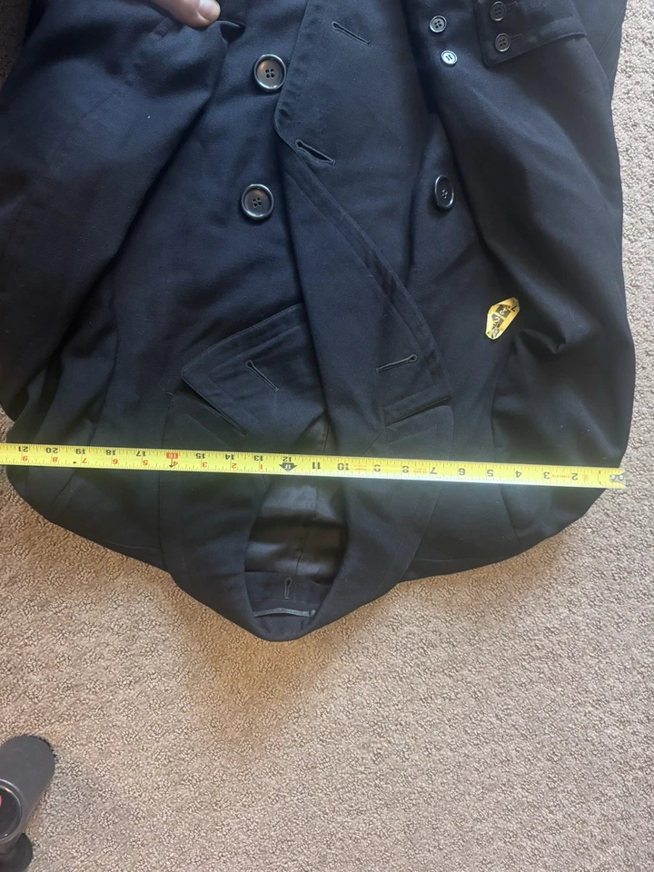 Vintage Rainfoe Rain Jacket Waterproof Navy Raincoat Retro Style - Size m - Image 3 of 4