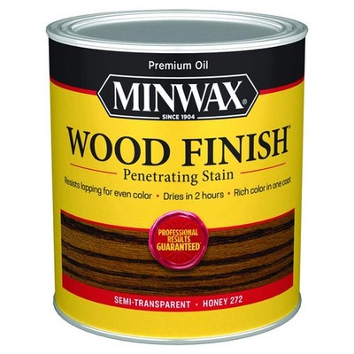 Minwax Wood Finish Honey Oil Based Stain Quick Drying Interior Wood Projects