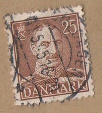 BM Dänemark, König Christian X., 25 Ore