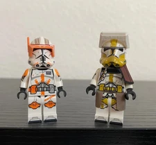 Lego Star Wars RP2 Clone Trooper Lot - Commander Cody & Bly - GCC