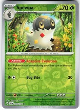 Spewpa 009/198 Pokemon SV01: Scarlet & Violet Base Set Reverse Holo Common NM
