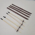 Vintage 1963 Barbie Ski Queen Champion Skis and Ski Poles ONLY 2 Sets