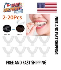 2/4/8 PCS Teeth Guard Dental Mouth Grinding Bruxism Night Tray Aid Gum Shield**