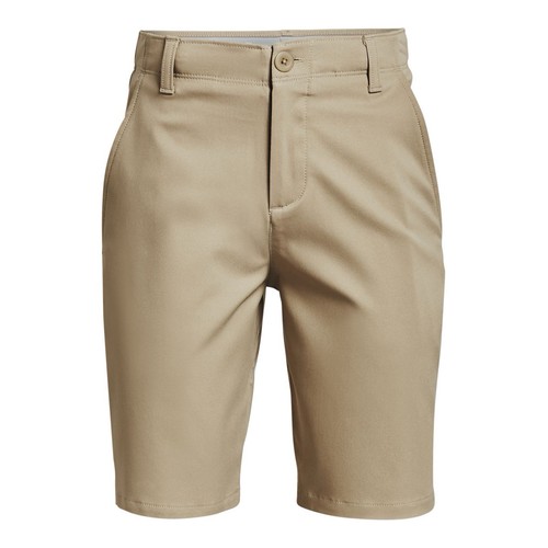 Under ArmourYouth Boys Size 8 Or YS Match Play Golf Loose Fit Tan Color