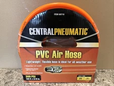 Central Pneumatic PVC Air Hose 300 PSI 100 Feet.x3/8 In.