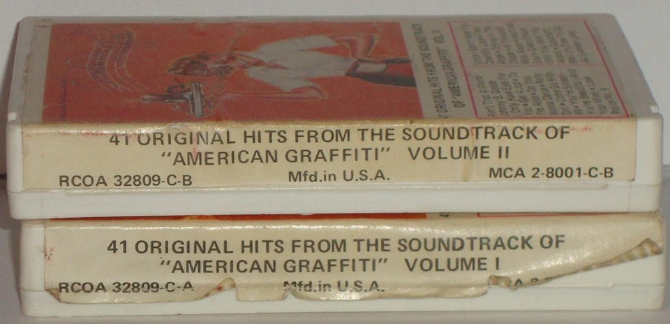 American Graffiti Volume I & II Soundtrack Album Cassette Snapcase Record Club - Image 2 of 3