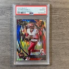 2024 Panini Select - Club Level Jayden Daniels Red & Blue Shock (RC) PSA 10