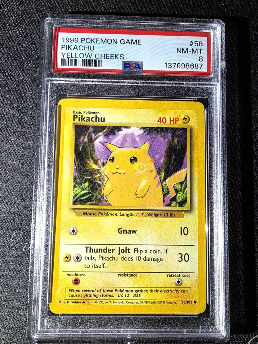 Pikachu Pokémon TCG Professional Sports Authenticator (PSA