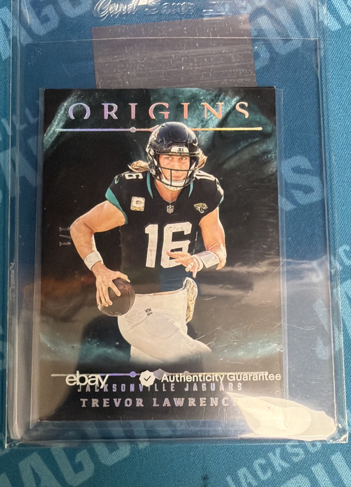 2024 Panini Origins - Trevor Lawrence #80 Black Celestial 1/1
