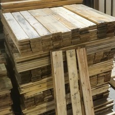 Reclaimed Pallet Wood FREE P&P - Wall Cladding Recycled Timber Planks Boards