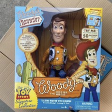 Toy Story Signature Collection Thinkway Talking Woody Doll Sealed...