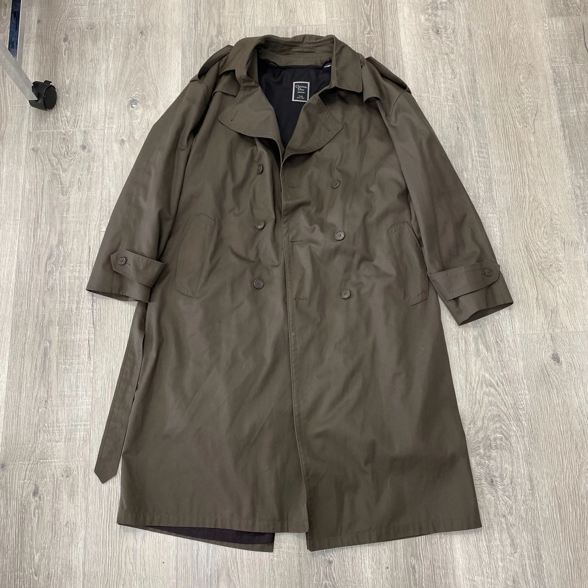 Christian Dior Monsieur Trench Coat for sale | eBay