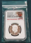 2018 S Silver proof! NGC PF69 ULTRA CAMEO Kennedy Half! 50C FDOI SF label! N75