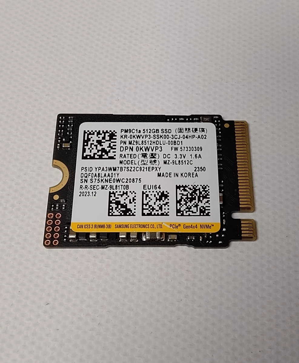 Dell M.2 Interface 512GB Solid State Drives for sale | eBay