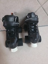 Roller Derby STR Seven Men's 5 Quad Roller Black Speed Skates