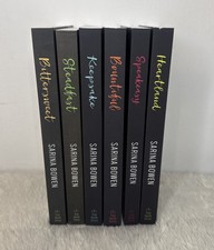 Sarina Bowen Signed True North Series OOP Covers Romance Bundle x6 Paperbacks