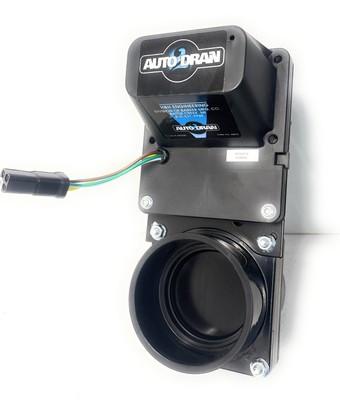 Barker 24130,24135,24140, 3'' Auto-Drain RV Waste Valve  Switch Not Included