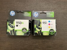 4-PACK HP GENUINE 950XL BLACK  951 COLOR INK OFFICEJET PRO