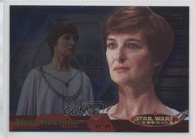 2001 Topps Star Wars: Evolution Mon Mothma #50 a8a