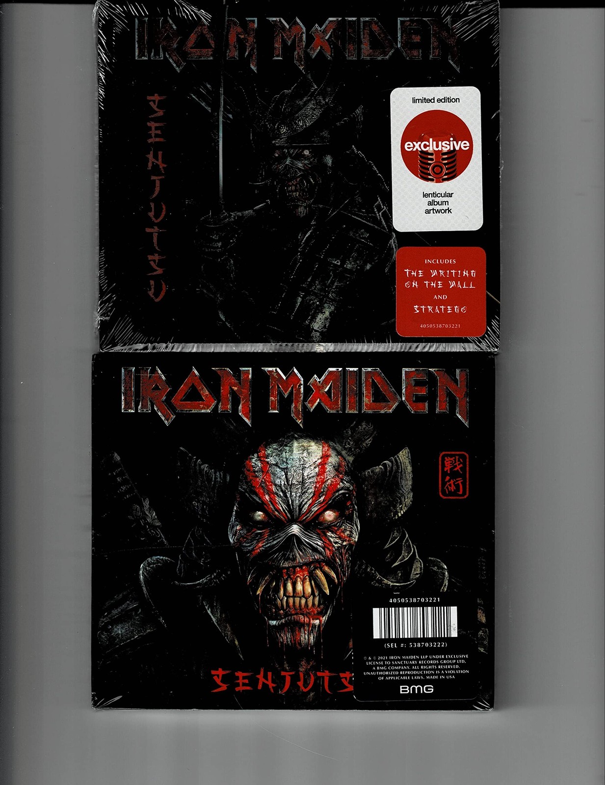 Железная Дева IRON MAIDEN SENJUTSU *ООО ЛИНЗОВИДНАЯ ПЕРЕДНЯЯ ОБЛОЖКА* (CD)