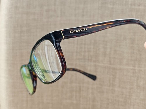 Coach Women Eyeglasses Frame Dark Tortoise Glasses HC6089 51[]16 135 Eye Wear