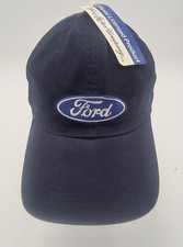 VTG Ford Strapback Hat Ball Cap Adjustable Baseball Trucker NWT