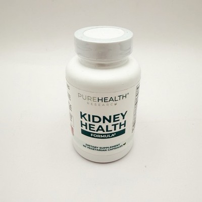 PureHealth Research Kidney Health Support Formula 60 Capsules BB 2/27