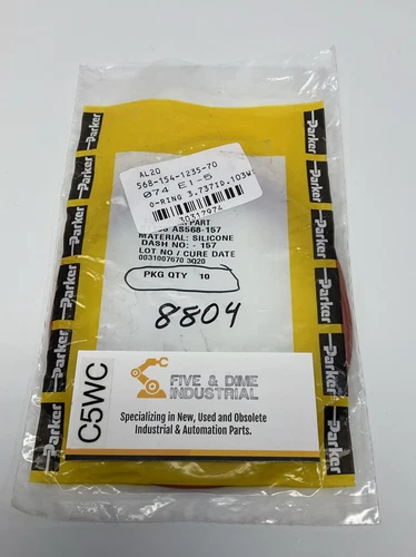 Parker S1138 AS568-157  10-Pack Silicone O-Rings