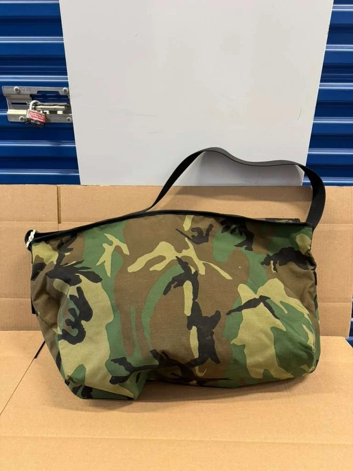 Bolso Mensajero Bicicleta Ajustable Manhattan Portage De Colección Camuflado Para Hombres Grande Foto 2 de 4