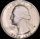 1976 S Washington Quarter US Mint Bicentennial Silver Uncirculated 40% Type 4