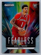 Kel'el Ware 2024 Panini Prizm Draft Picks Rookie Fearless Silver #9