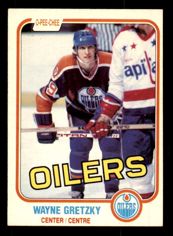 1981-82 O-Pee-Chee #106 Wayne Gretzky Oilers HOF High Grade NRMT+